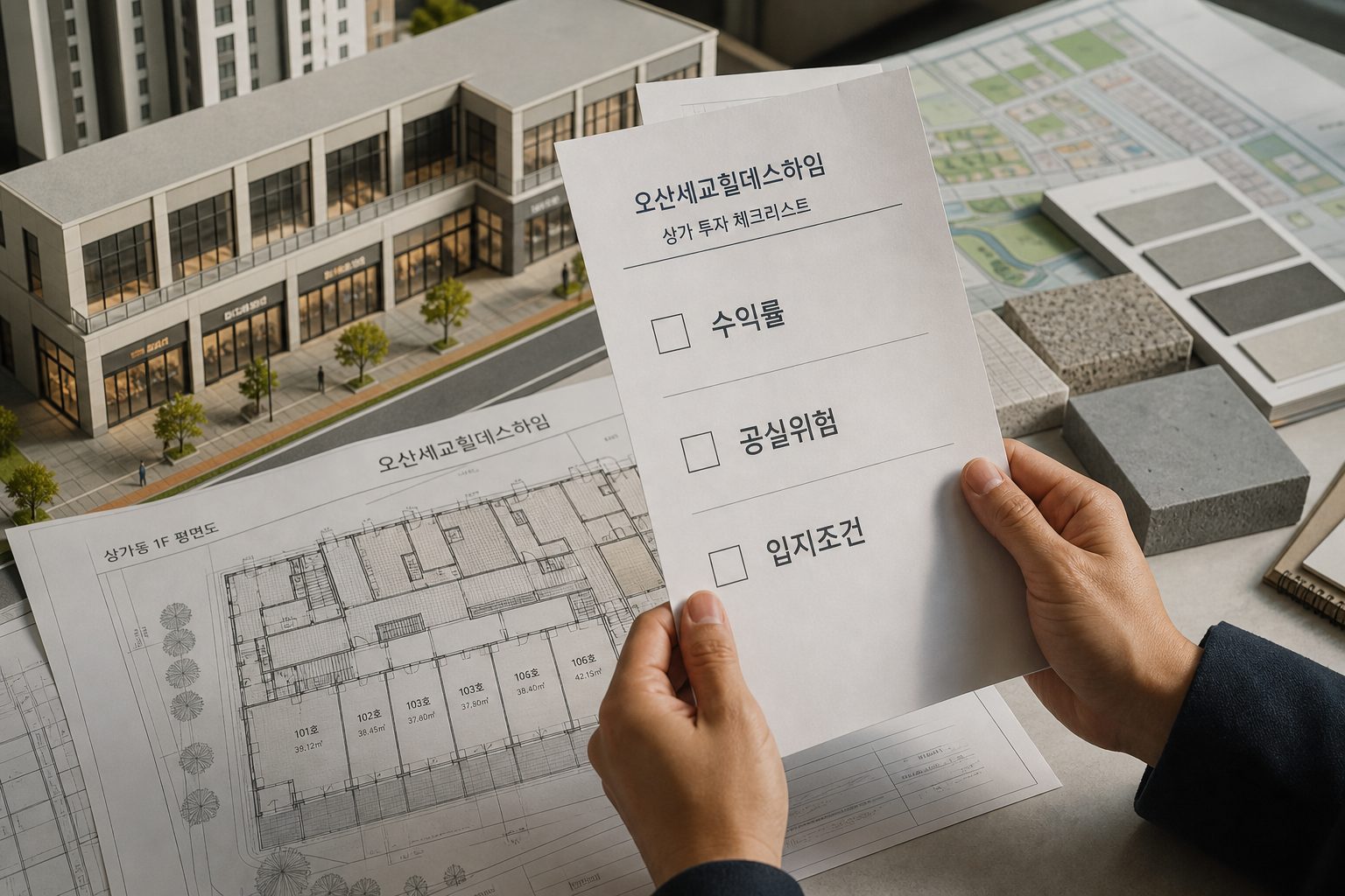 오산세교힐데스하임 상가 투자 시 확인할 체크리스트