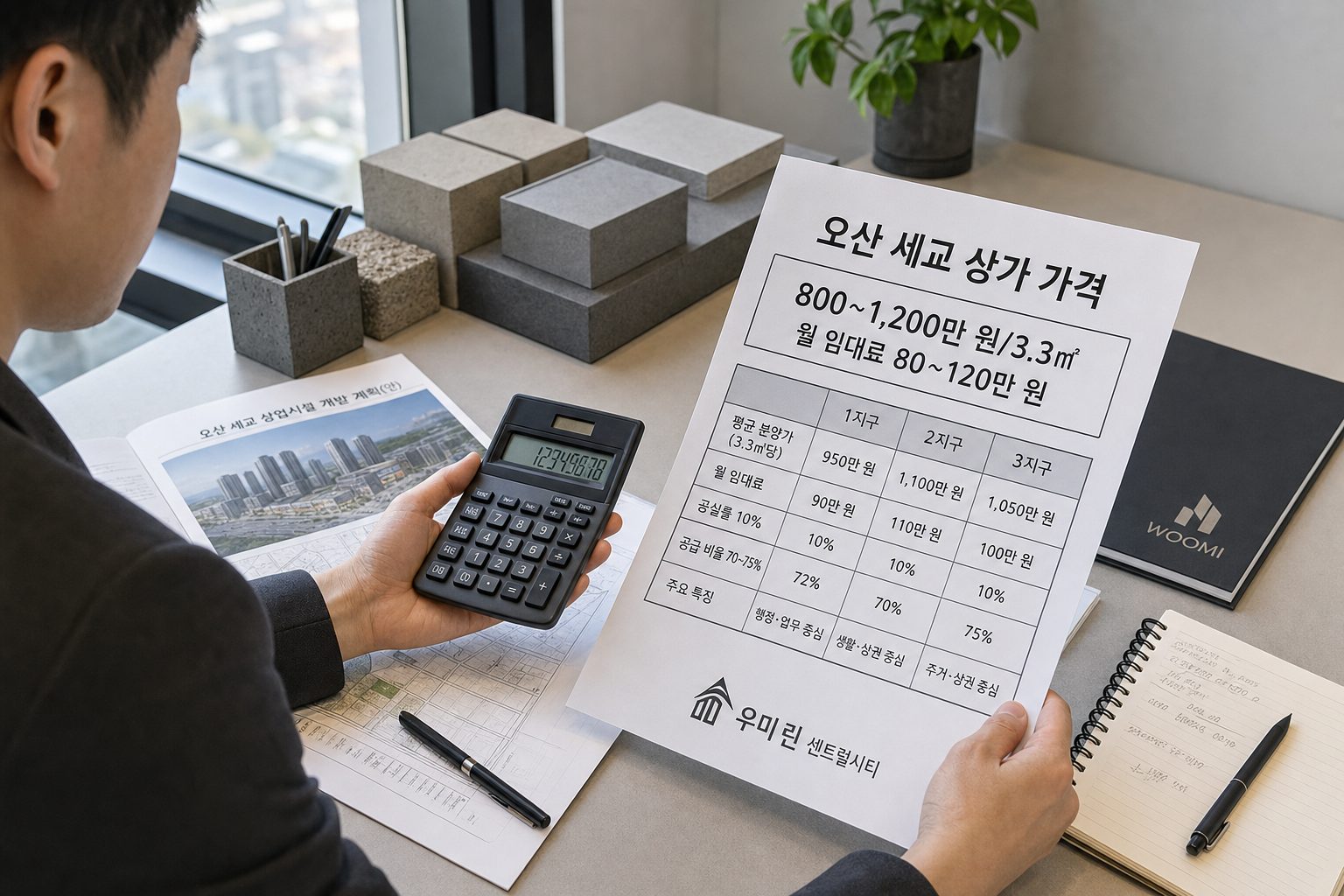 오산세교 상가 분양, 수익률과 공실 위험을 어떻게 판단하나요?