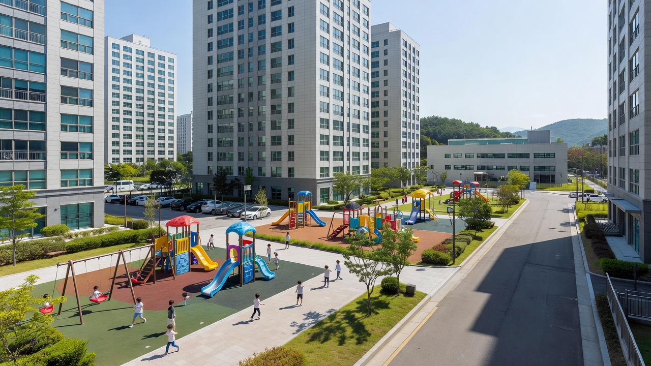 오산 아파트 학군 좋은 세교 단지 내 초등학교 인근 안전한 놀이터