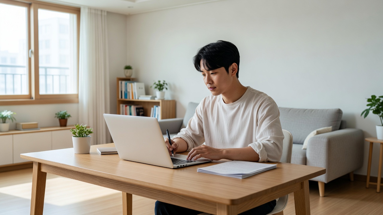 gh 청약 경쟁률 확인을 위한 청약홈 조회 장면