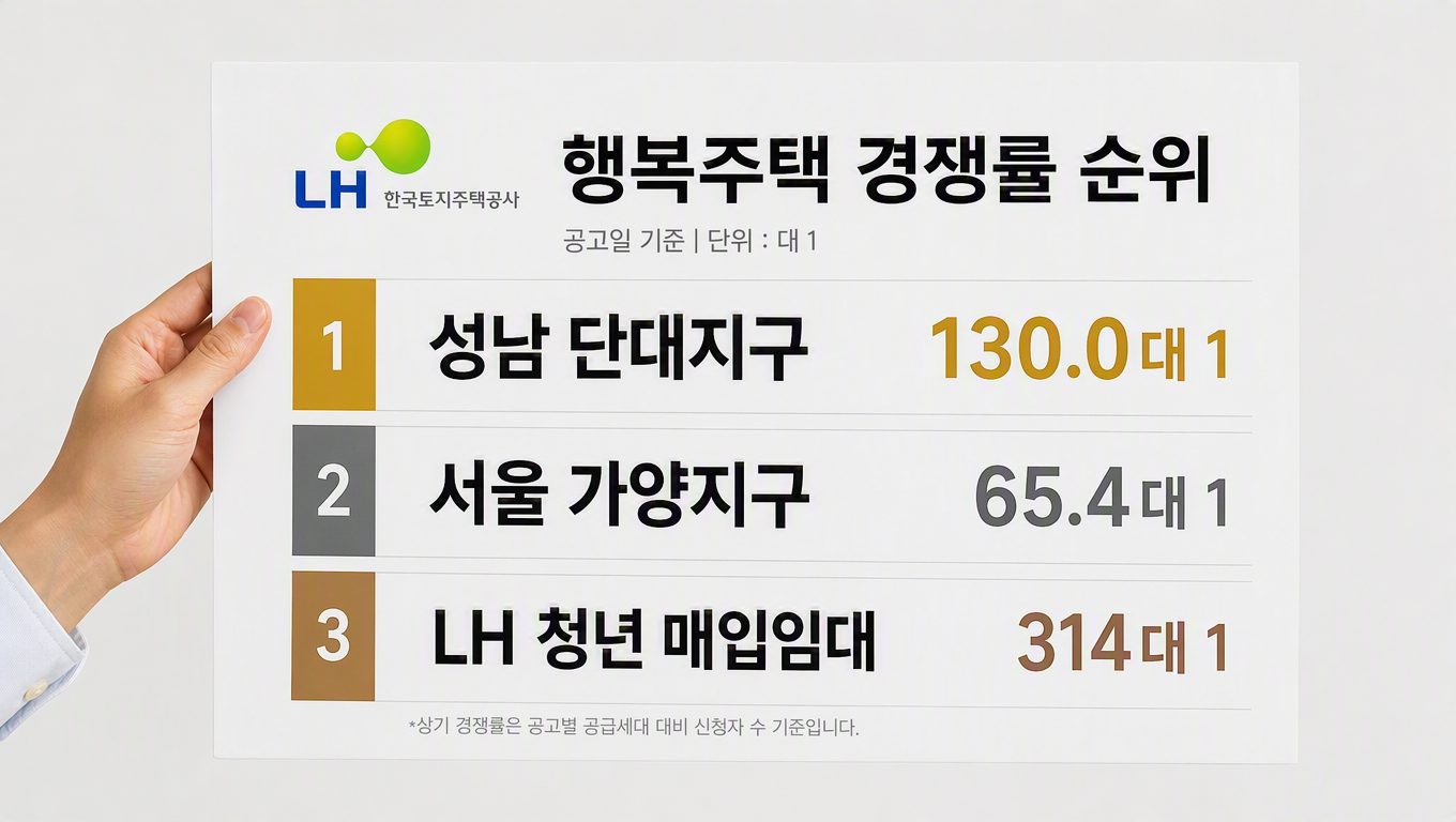 lh 행복주택 경쟁률과 공급 단지, 입주 경험 알아보기