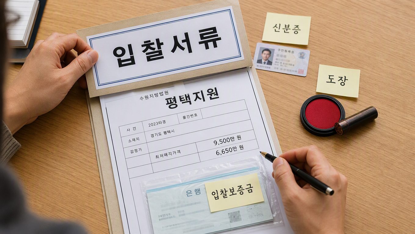 평택 부동산 경매 참여 자격부터 낙찰 후 명도까지