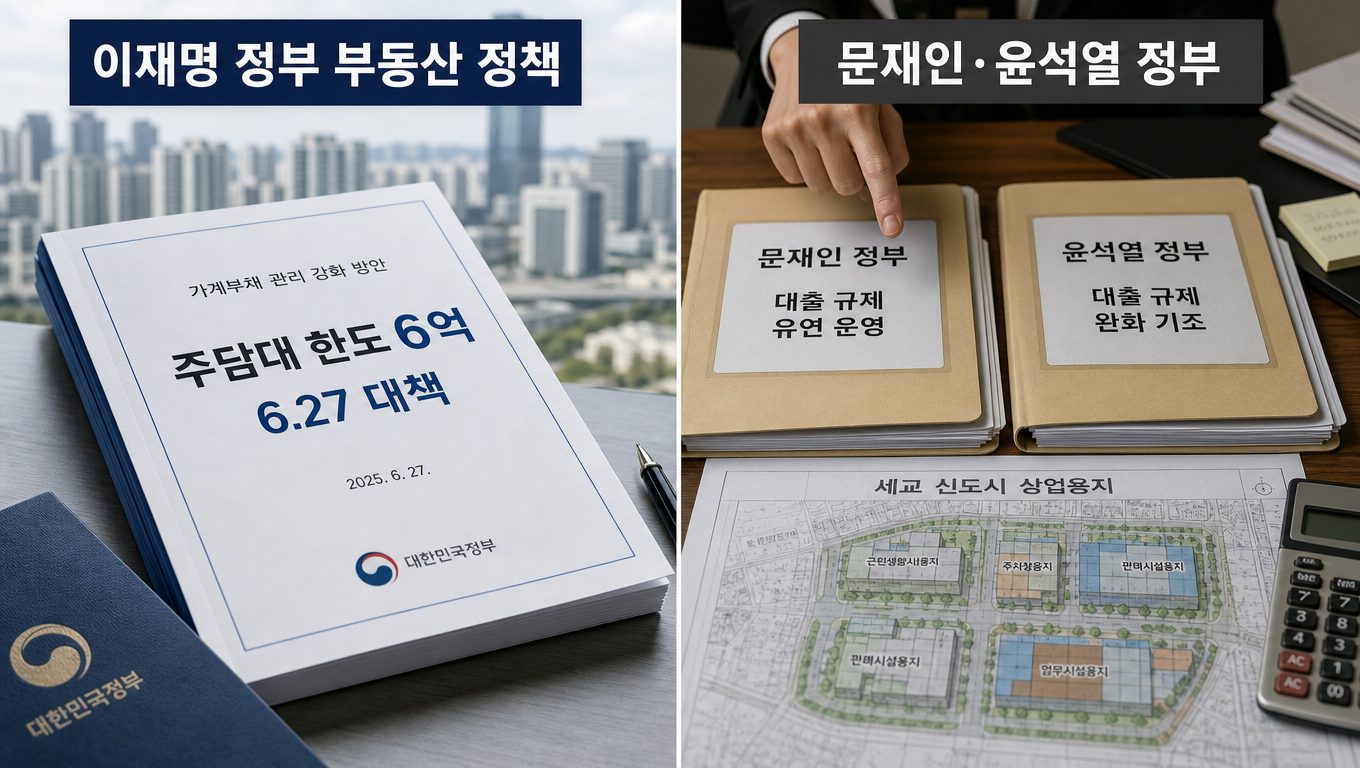 세교신도시 상가 투자자를 위한 이재명 정부 부동산 정책 정리