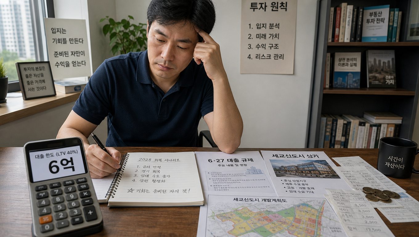 세교신도시 상가 투자자를 위한 이재명 정부 부동산 정책 정리