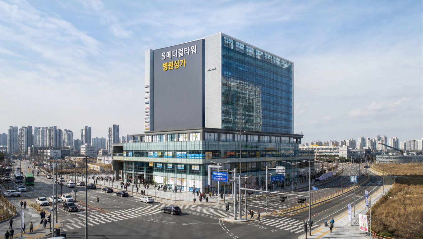 세교신도시 병원 상가 입지와 임대 사례 분석