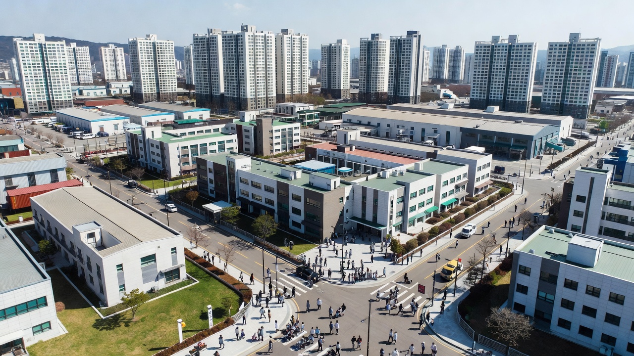 세교신도시 병원 상가 배후수요를 형성하는 대규모 주거지와 산업단지