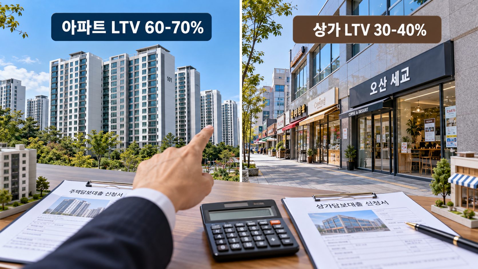 상가 담보대출 한도가 아파트보다 낮은 이유